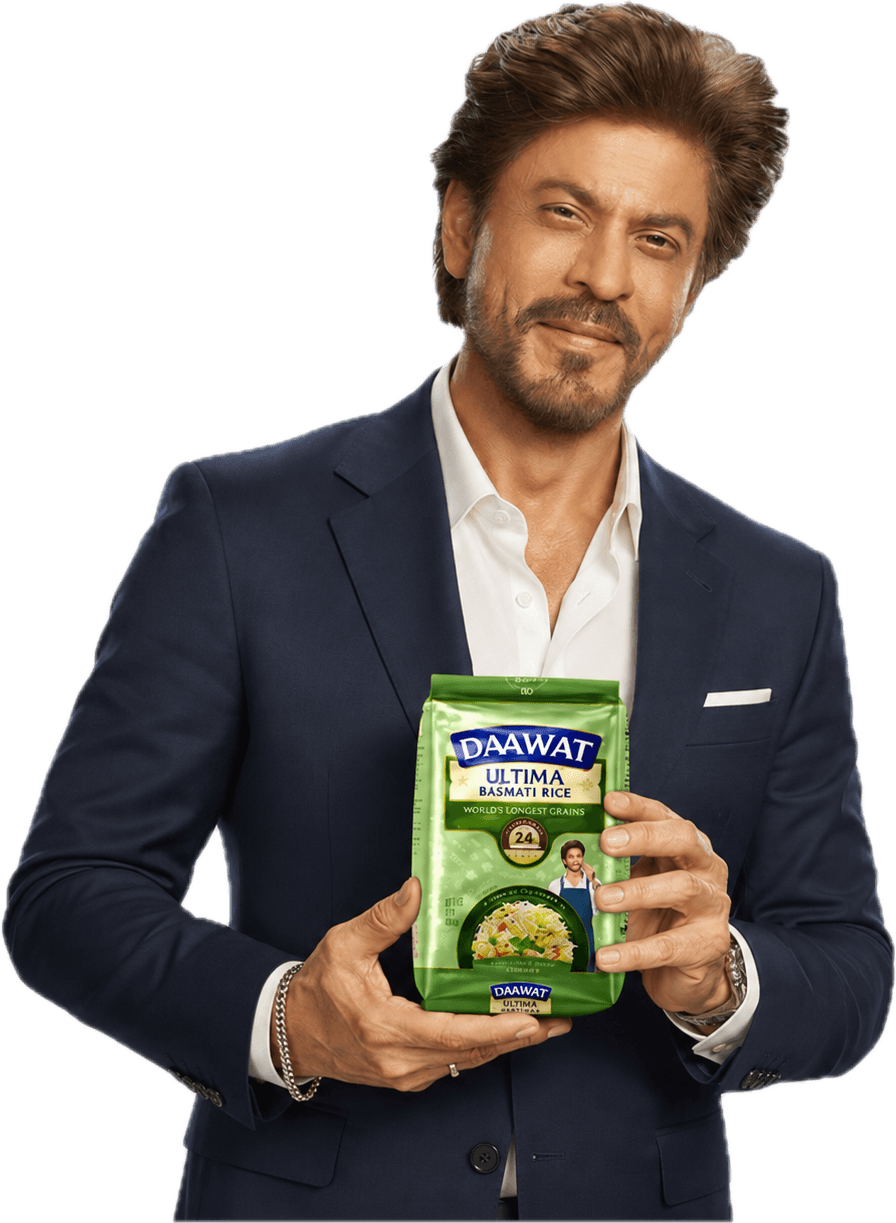 Shah Rukh Khan with Daawat